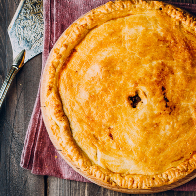 Vegetarian meat pie (gluten free)